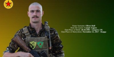 Britisk YPG-medlem er død i Raqqa