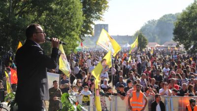 Maastricht: Status for Rojava, frihed for Öcalan!