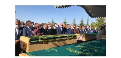 Syv kurdere er blevet begravet efter gårsdagens angreb i Konya