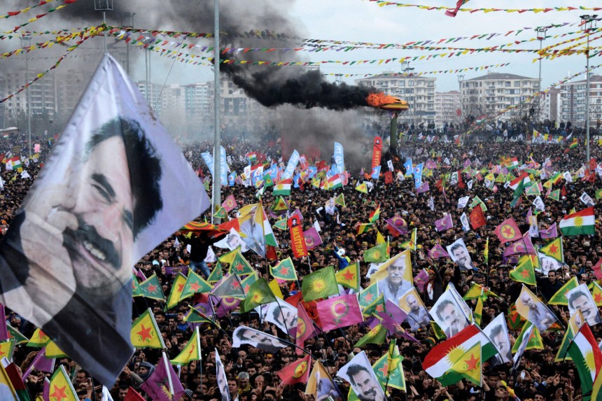 Öcalans Newroz budskab blev læst i Amed