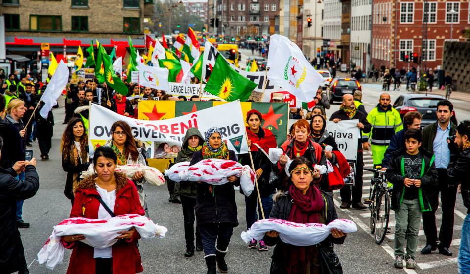 Demonstration mod Tyrkiet lørdag den 19.12 kl. 13:00