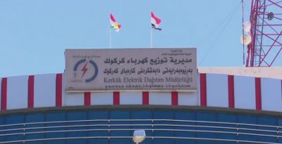Kurdistans flag er blevet rejst over alle offentlige bygninger i Kirkuk