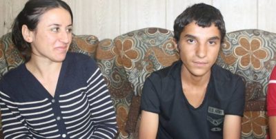 Ezidi-teenager vender tilbage til Shingal