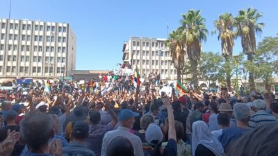 Protester blandt druzerne i SV-Syrien breder sig