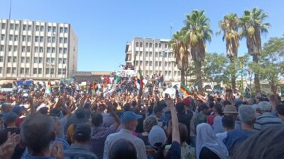 Protester blandt druzerne i SV-Syrien breder sig